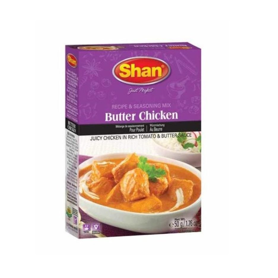 SHAN BUTTERCHICKEN MASALA 50GM
