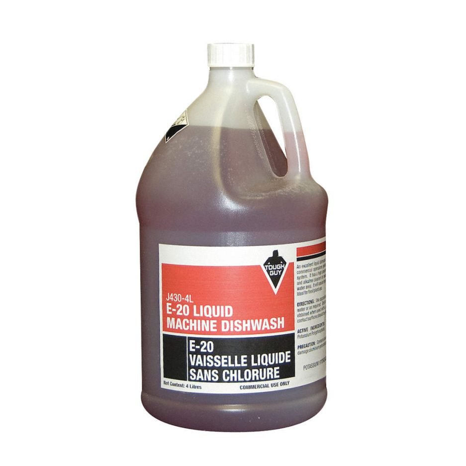 e20 high temp liquid dish soap 4l
