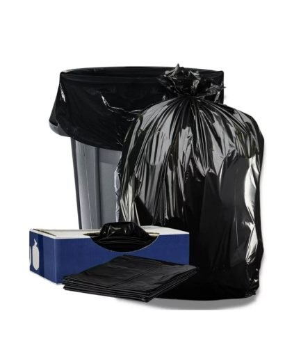 garbage bag 35x50 extra strong black, 1.2 mil 100⁄cs
