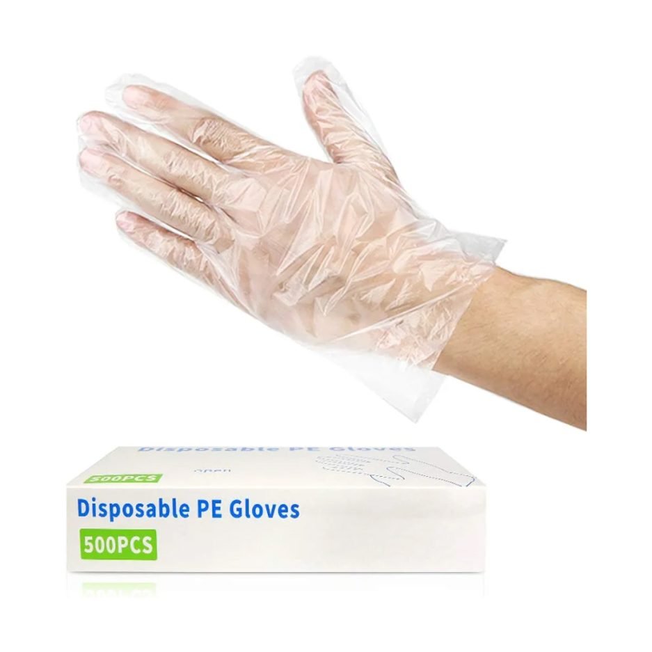 poly gloves xl@ 500⁄pack