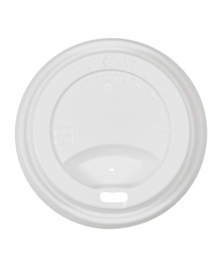 8el cappuccino white dome lid for 8oz 1000⁄case