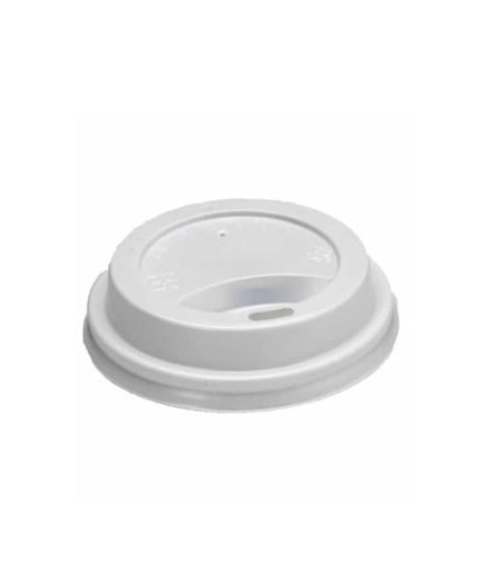 8hdl-w white dome lid@1000⁄case