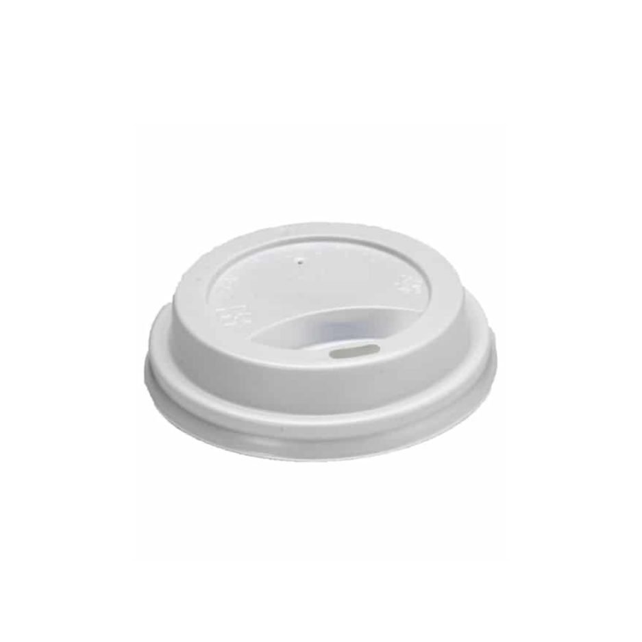 8hdl-w white dome lid@1000⁄case