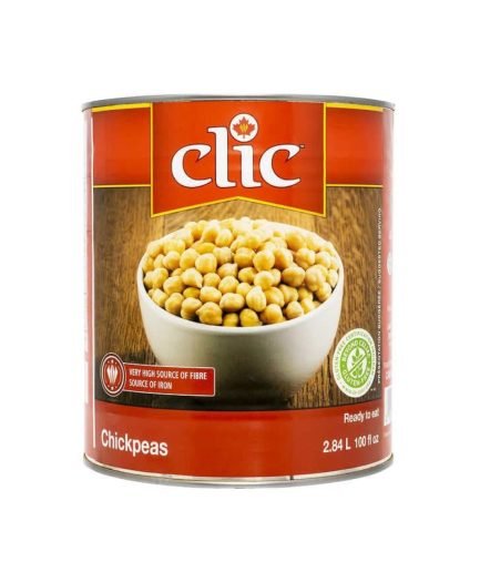 clic chickpea 100oz cans