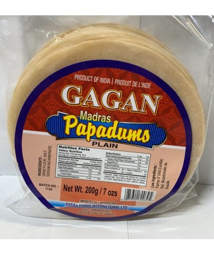 gagan madras papad 200gm
