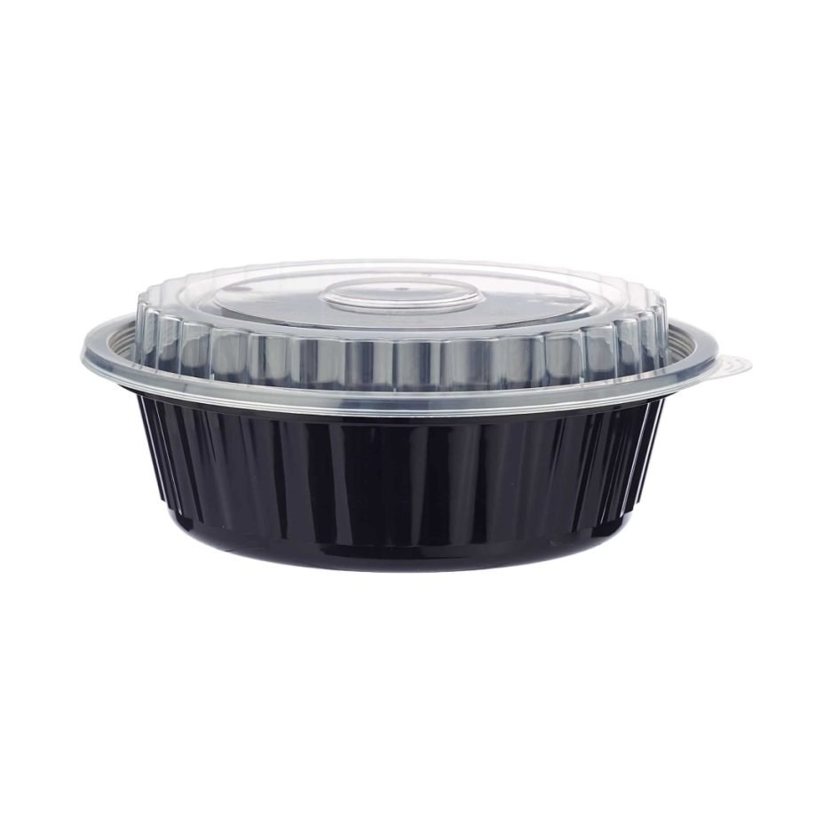 metro-pak 16oz round black@150⁄box