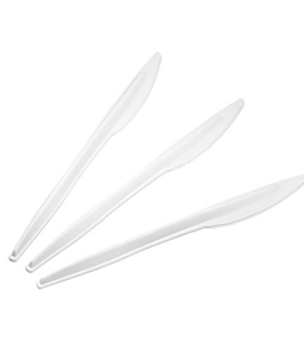plastic knife white 1000⁄box