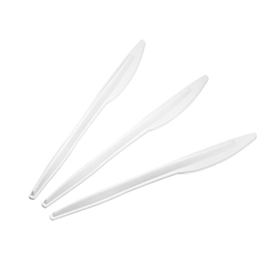 plastic knife white 1000⁄box