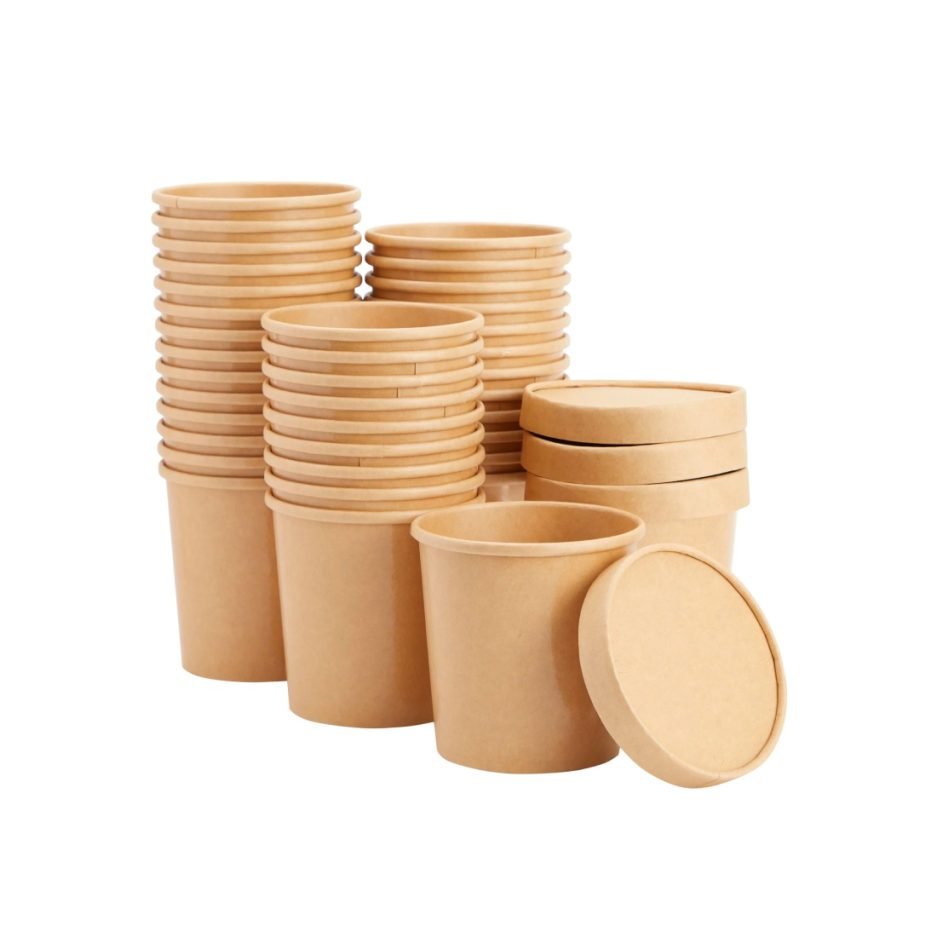 printed paper soup contianers 24oz 500⁄box