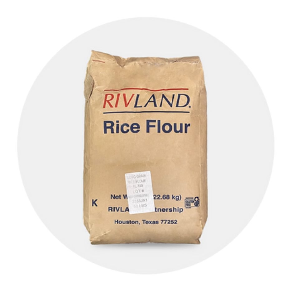 rice flour 50lb rivland