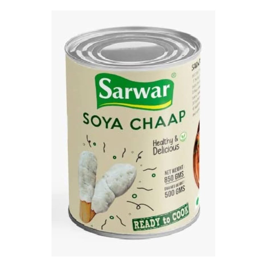 saffron soy chaap 12x850gm