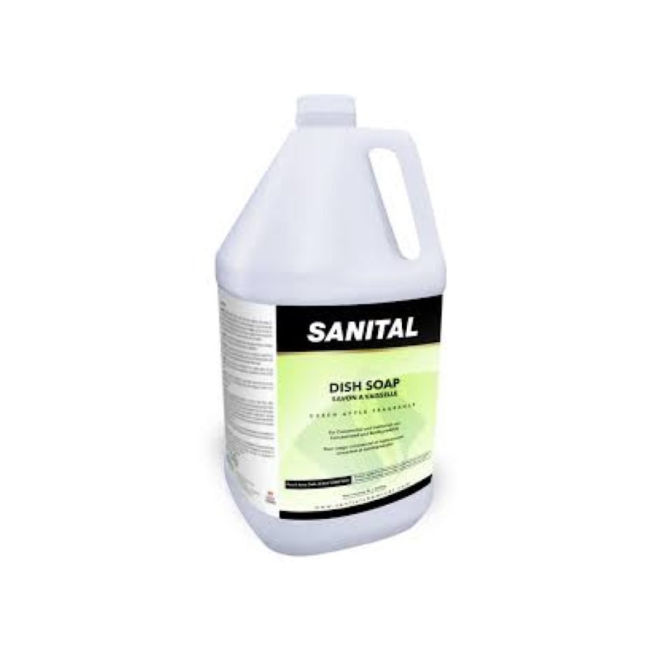 sanital lemon dishsoap detergent 4l