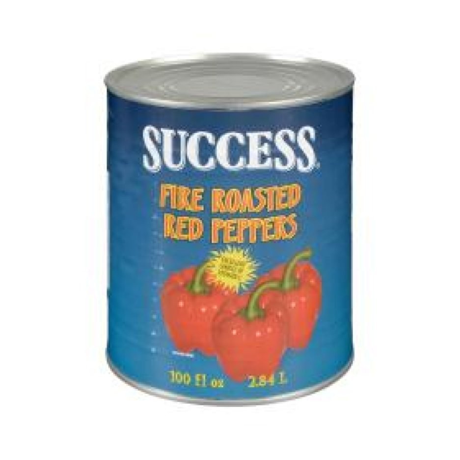 success fire roasted red peppers 2.84l