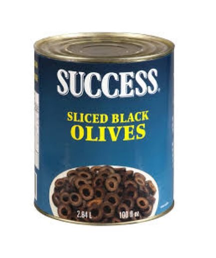 success olives black 2.84l cans, 6⁄case
