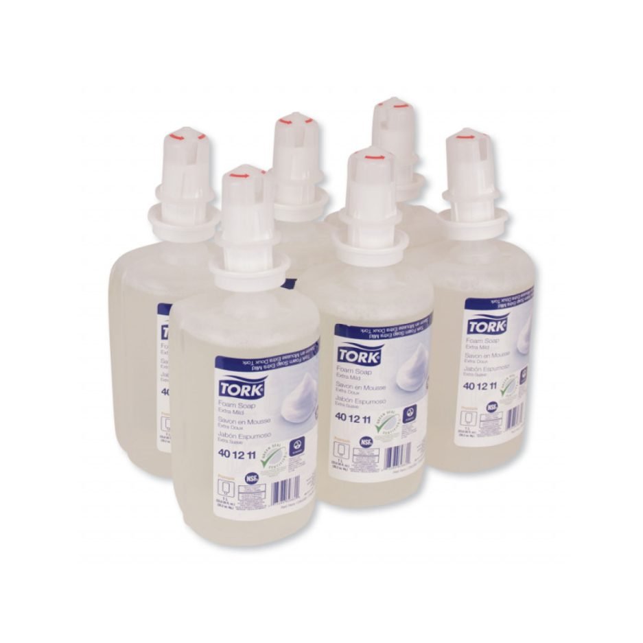 tork handsoap mild foam 401211 per bottle