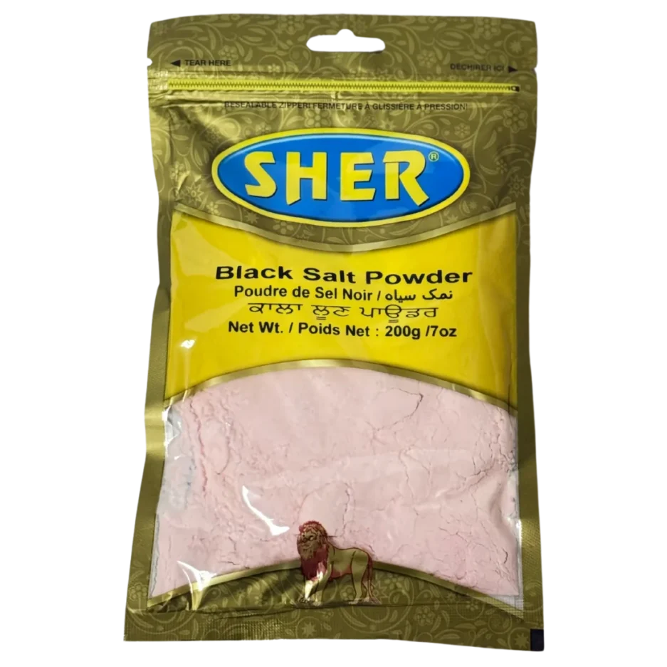 SHER BLACK SALT POWDER 200GM