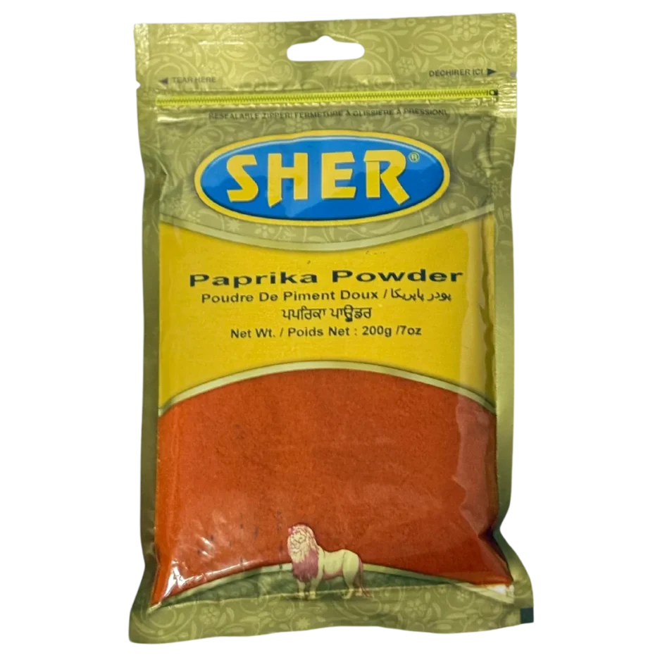 SHER PAPRIKA POWDER 200GM
