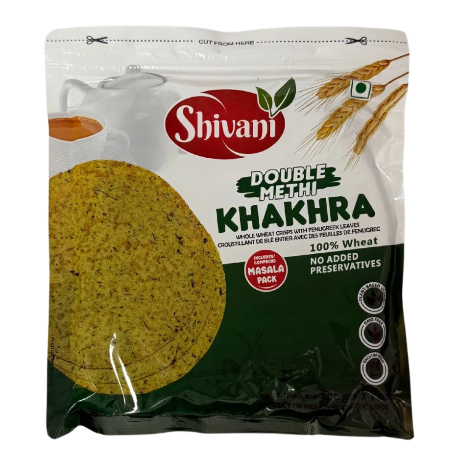 SHIVANI DOUBLE METHI KHAKHRA 200G