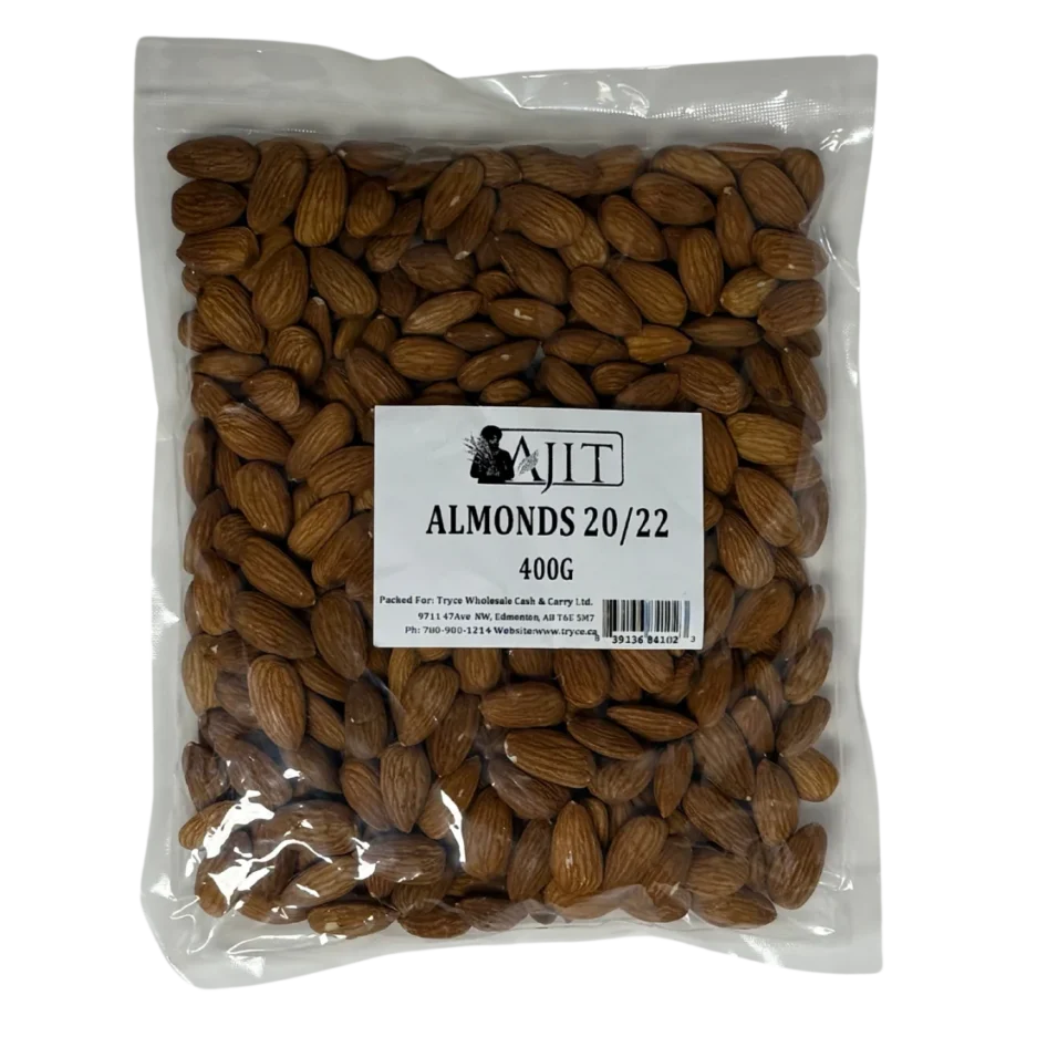 ALMOND 20/22 400GM