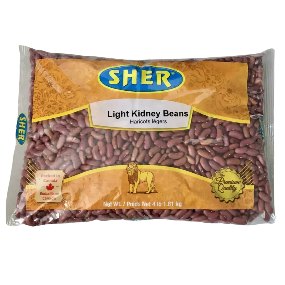 SHER LIGHT KIDNEY BEANS 4LB