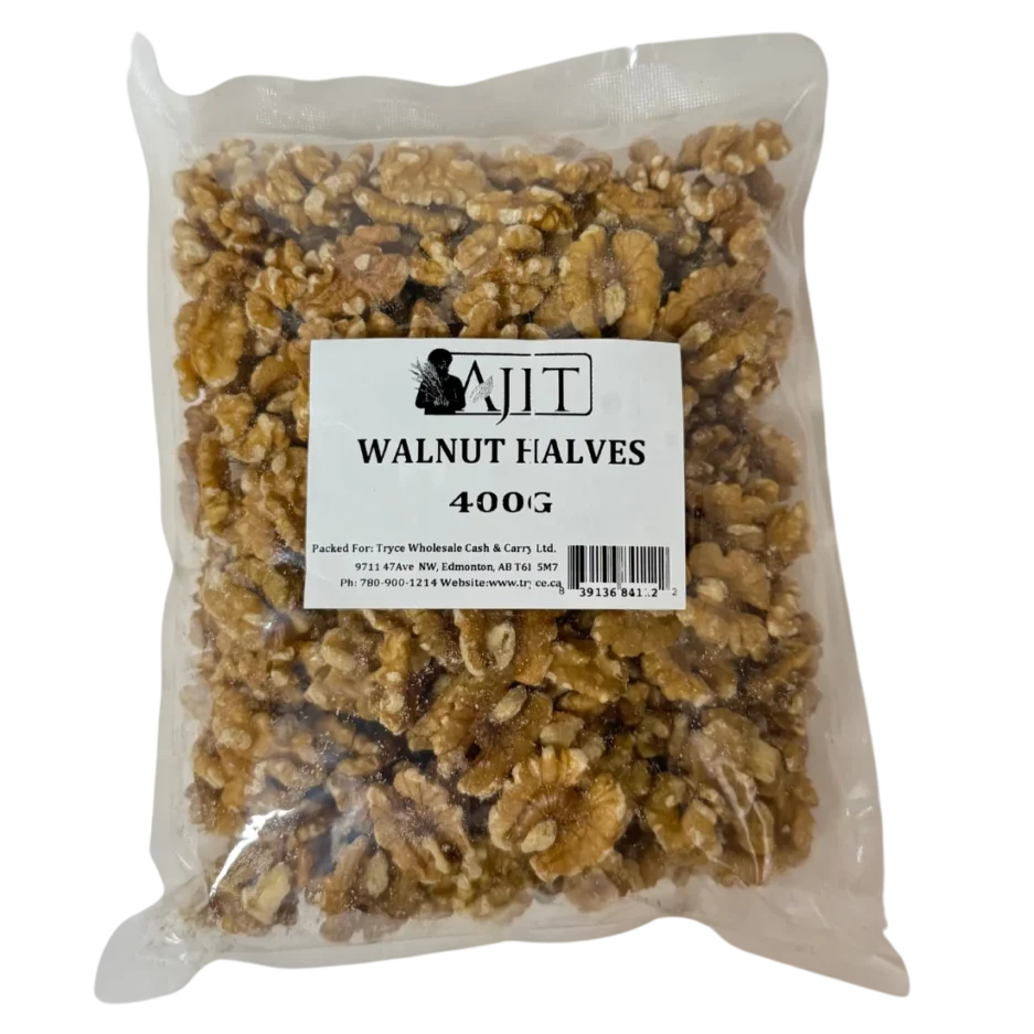 WALNUT HALVES 400GM