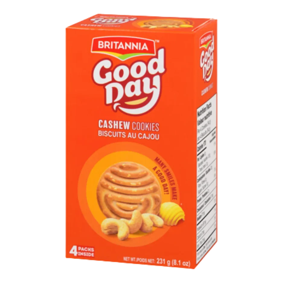 GOOD DAY CASHEW COOKIES 231 GM