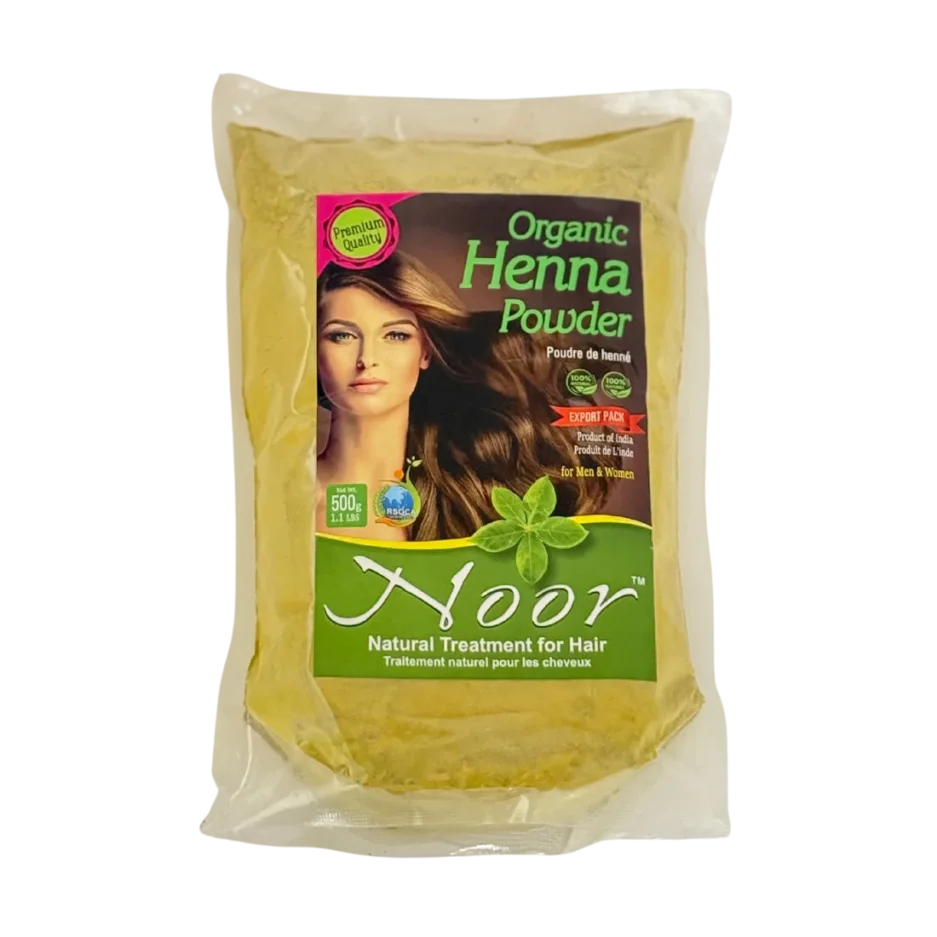 NOOR ORGANIC HENNA POWDER 500G