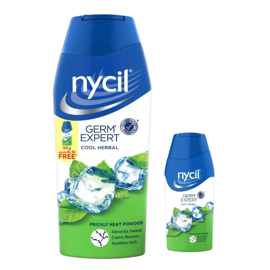 NYCIL GERM EXPERT COOL HERBAL 150G