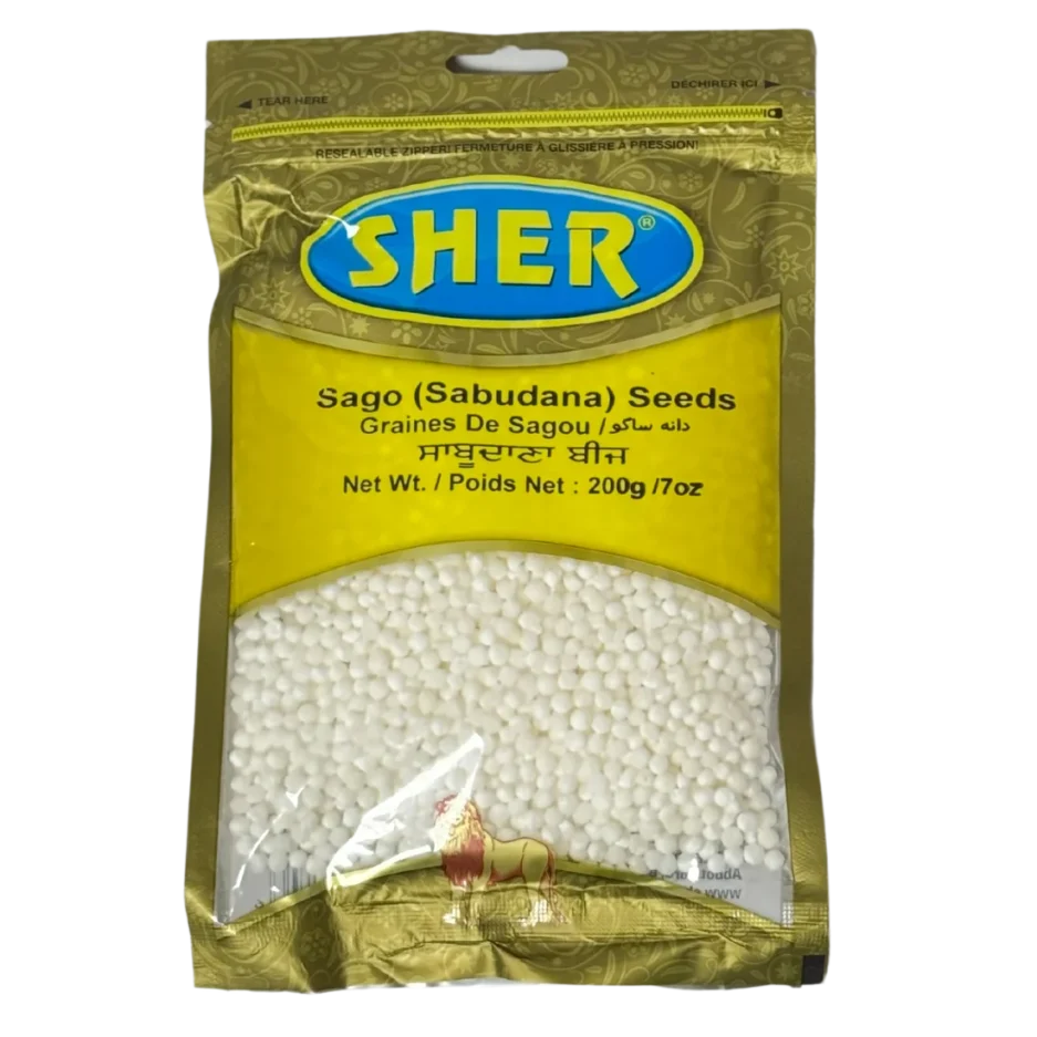 SHER SAGO (SABUDANA) SEEDS 200GM