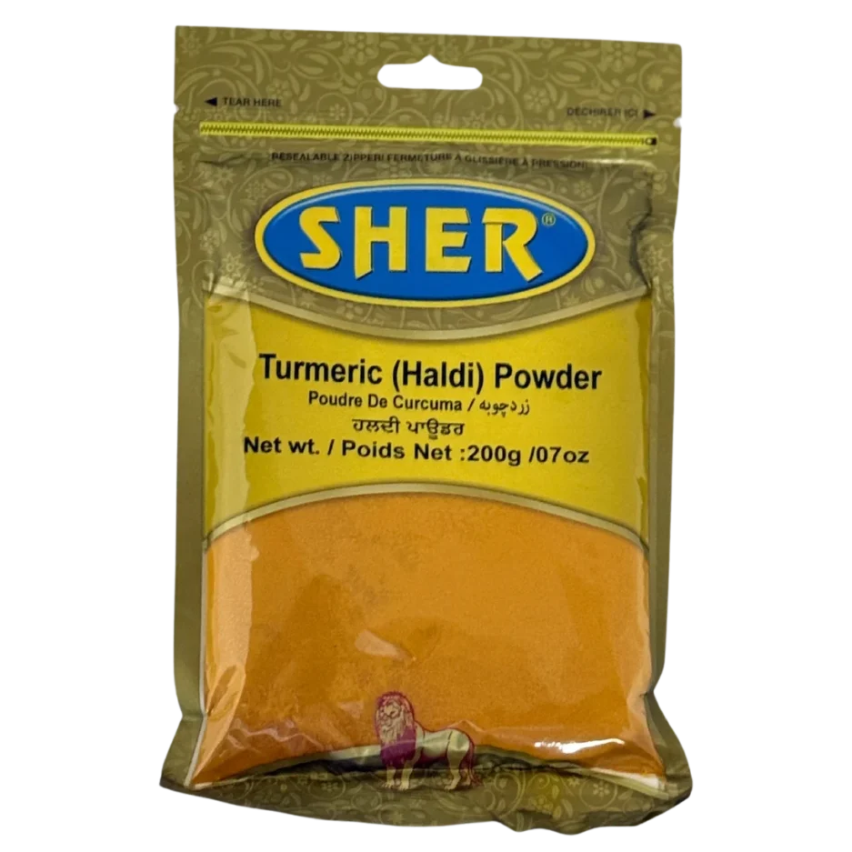 SHER TURMERIC POWDER 200GM