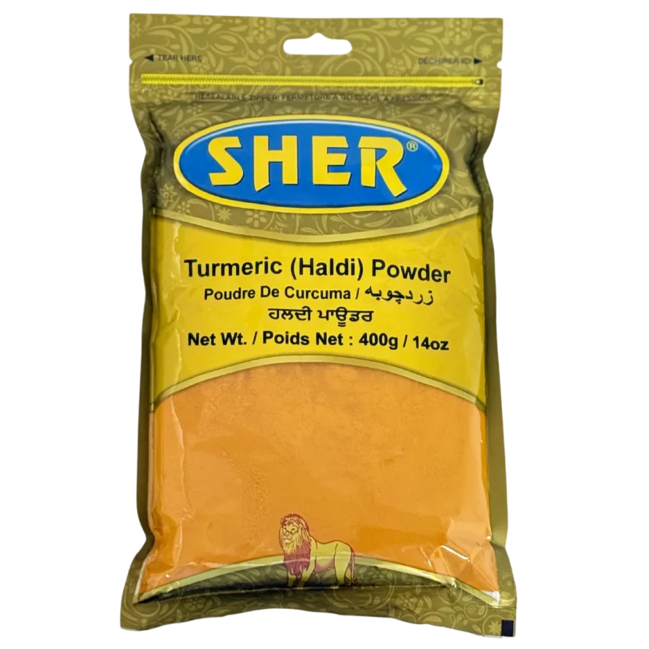SHER TURMERIC POWDER 400GM