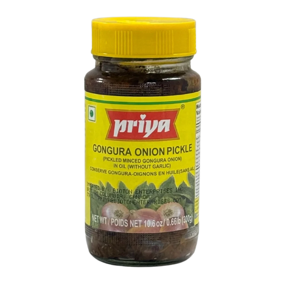PRIYA GONGURA ONION PICKLE 300G